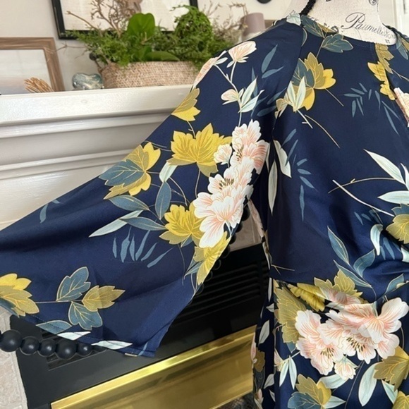 Flawless Satiny Top with Tie on the Side - Picture 8 of 16